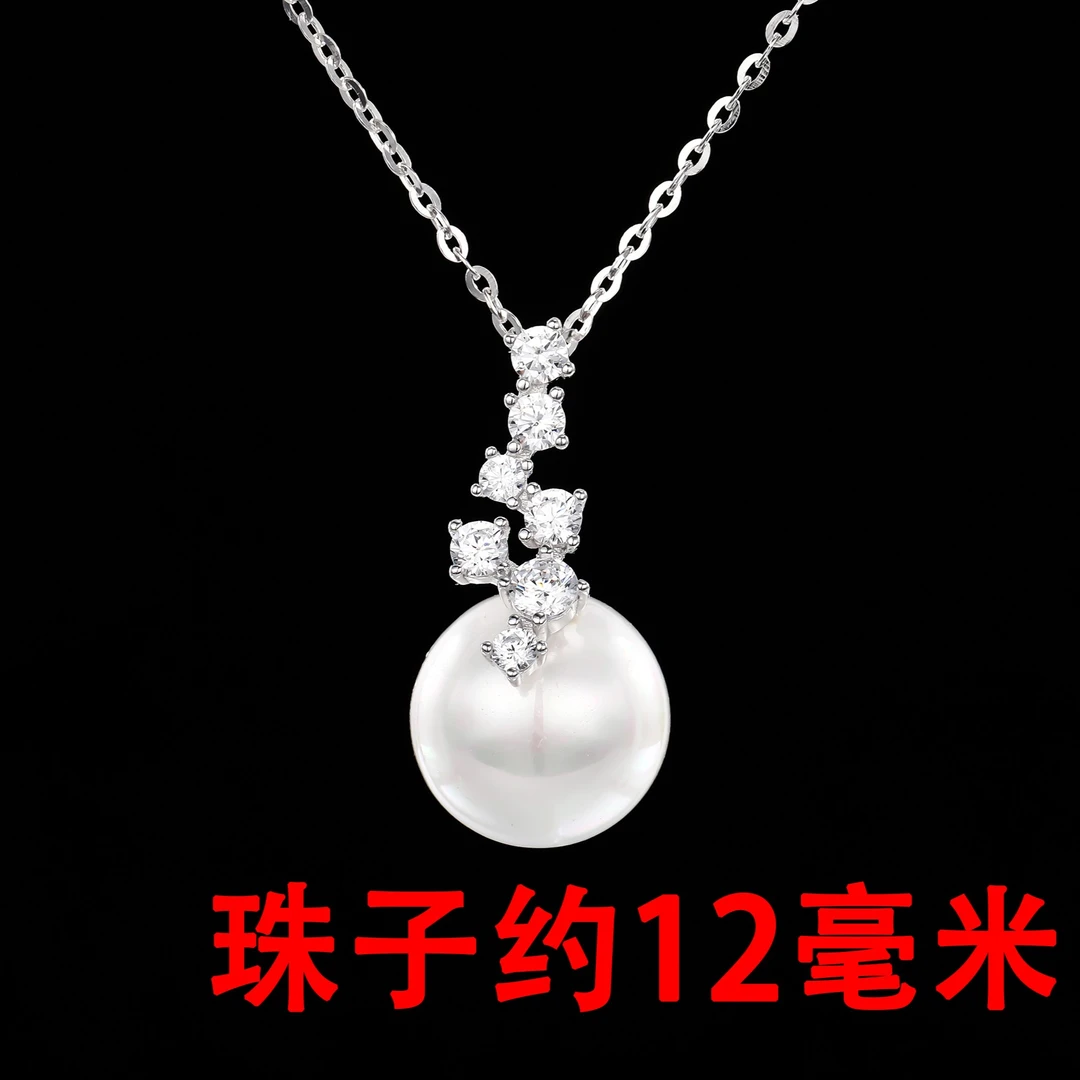 坠链均925银合成锆石 ——木木（SY1955）YD-5894B简约百搭项链