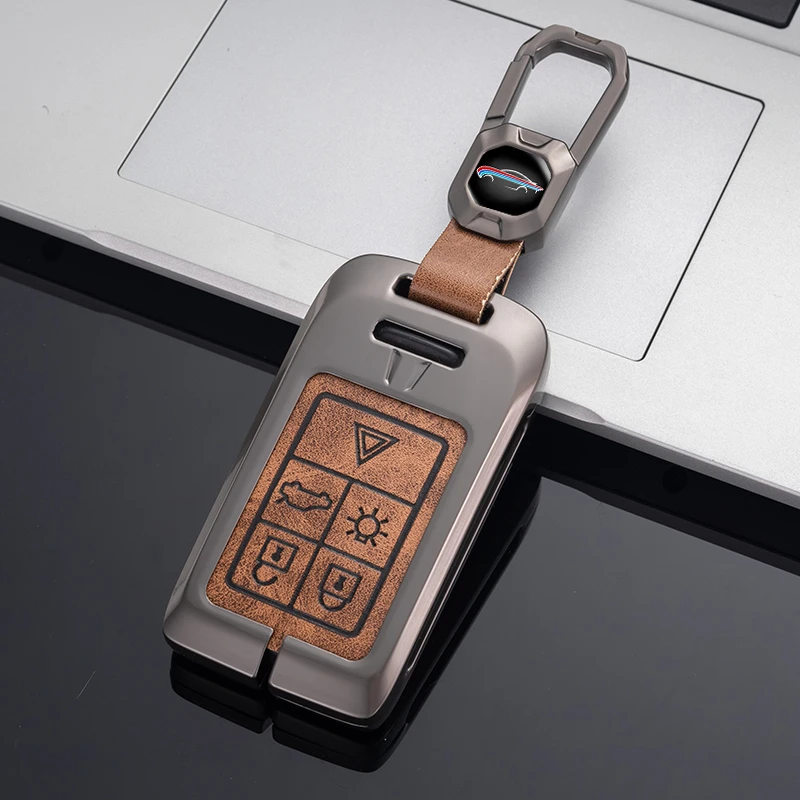 【34号】沃尔沃S60汽车钥匙套扣XC60/XC90/S90/V60/V90双面皮保护壳