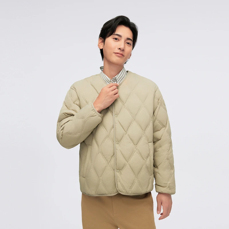 商场同款新品波司登2024秋冬季新款时尚百搭轻薄保暖短款羽绒服