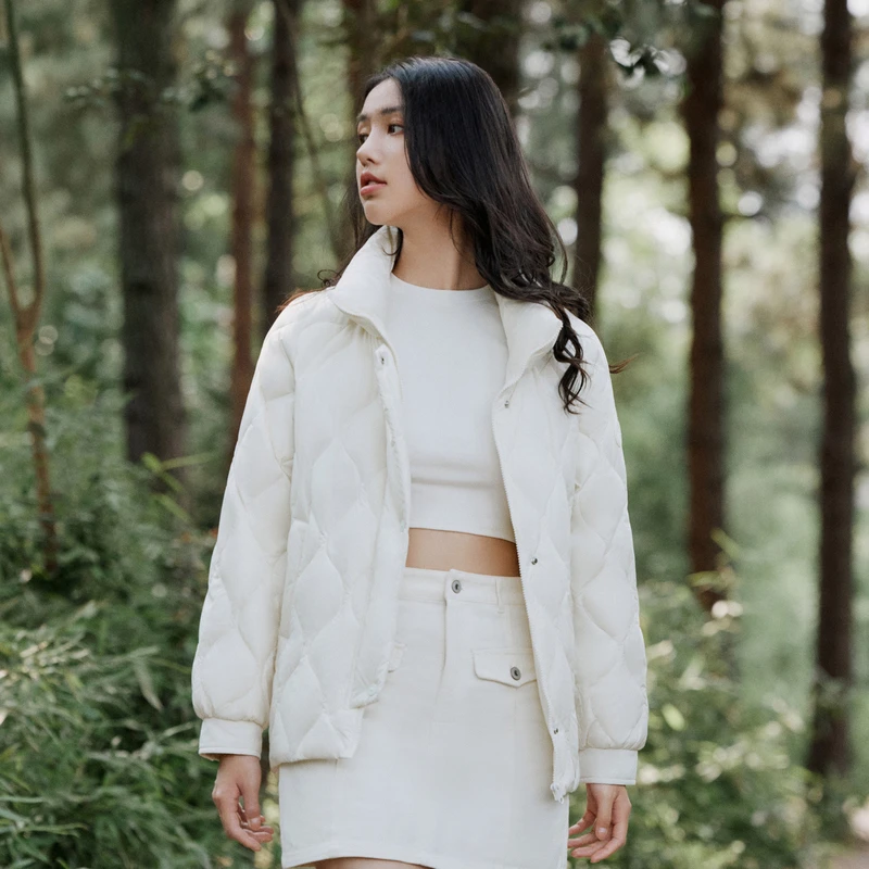 波司登轻薄保暖秋冬小个子显瘦羽绒服轻薄