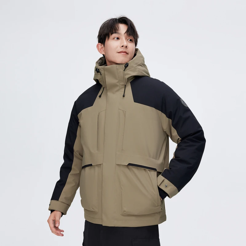 （波司登男装）2024秋冬季新款男短款时尚休闲羽绒服