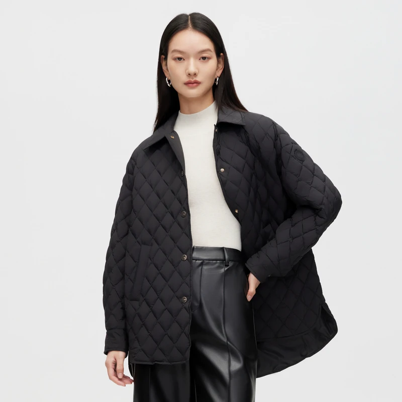 【国货好羽绒】波司登新款秋冬季女小香风时尚休闲轻薄羽绒服反季