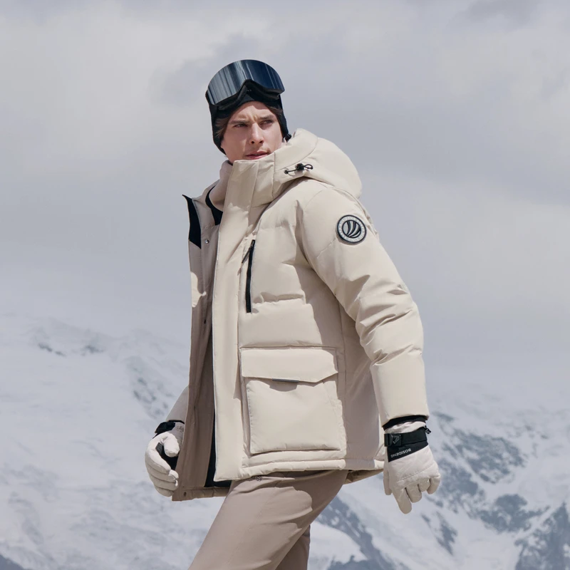 【波司登】2024新款极寒90鹅绒男一手长羽绒服B40142301【D】