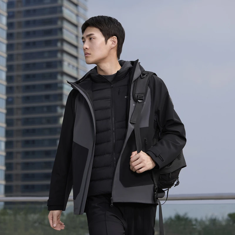 （波司登男装）2024秋季新款于适同款三合一鹅绒服羽绒服