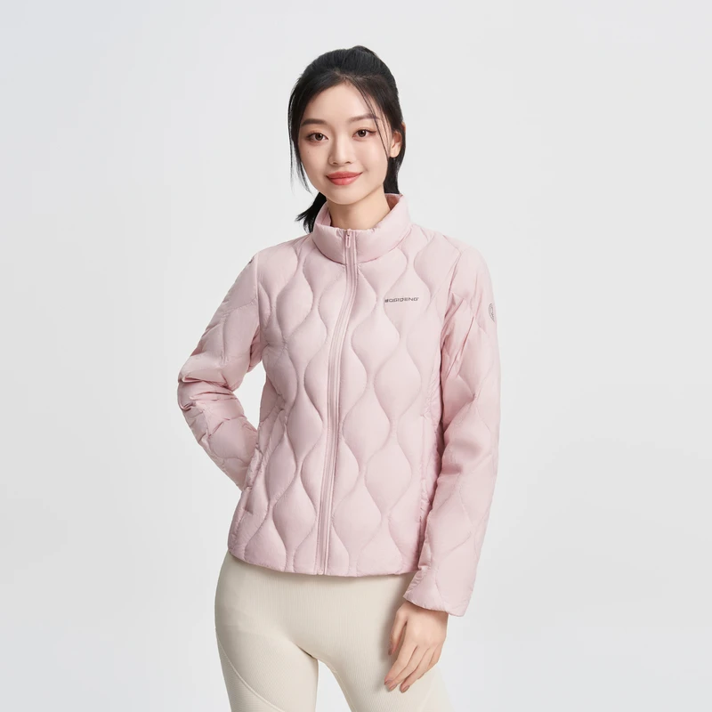 【百城万象】波司登24秋季新款女短款时尚轻暖鹅绒羽绒服B40131024