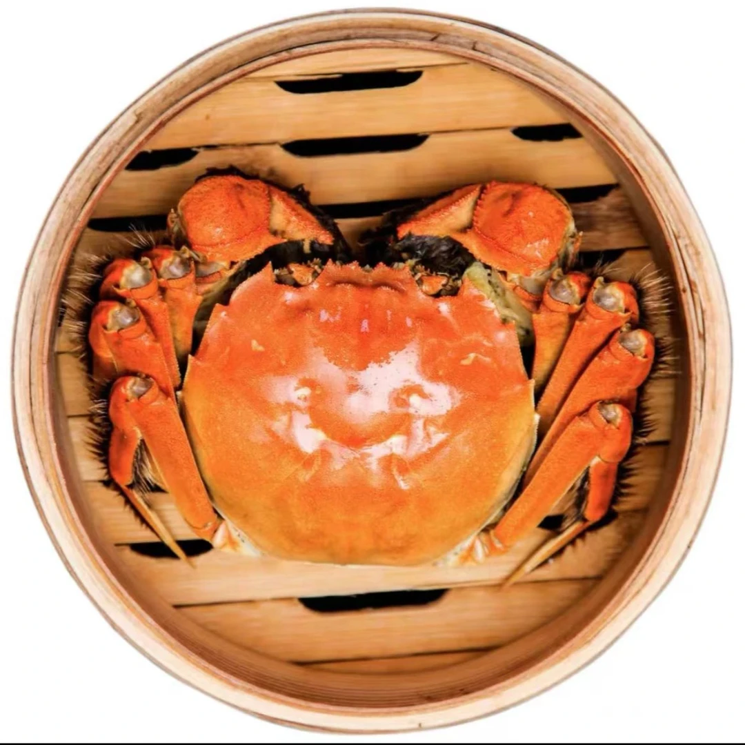 【活蟹】精品江苏河蟹1.3-1两/只18只母蟹