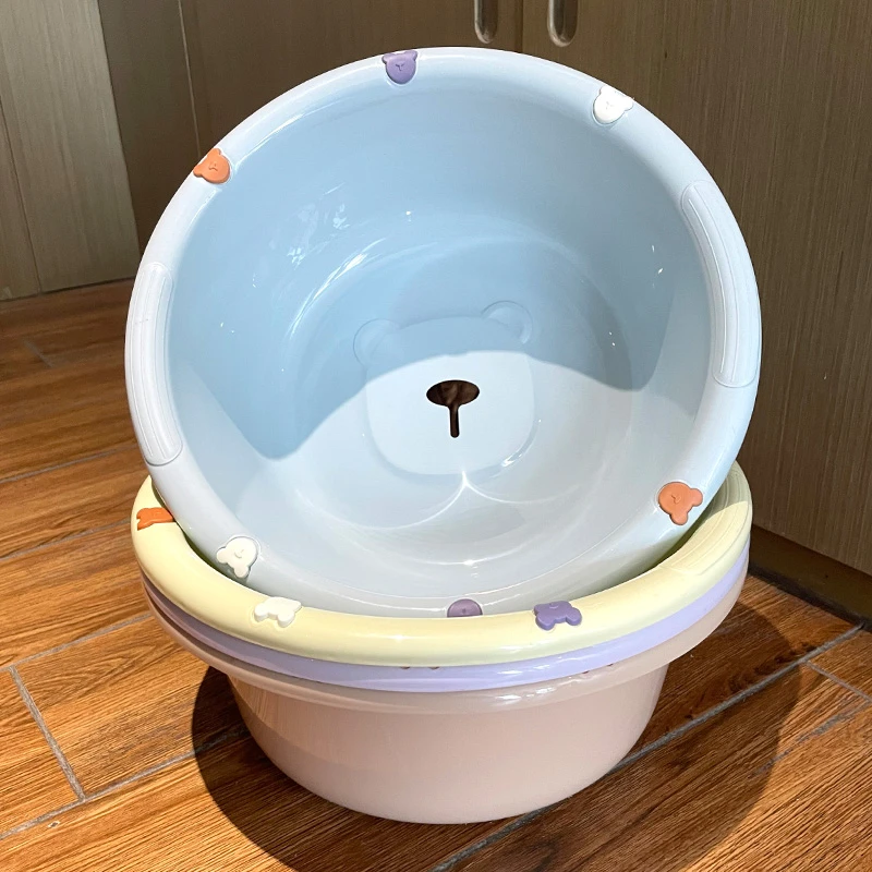 脸盆家用大号塑料盆小盆子洗脚盆抗菌洗脸盆加厚学生宿舍洗衣服盆