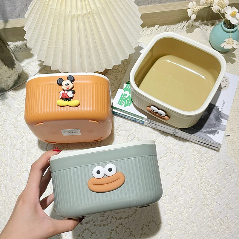 桌面垃圾桶可爱小号办公室收纳桌上垃圾盒迷你床头客厅书桌纸篓