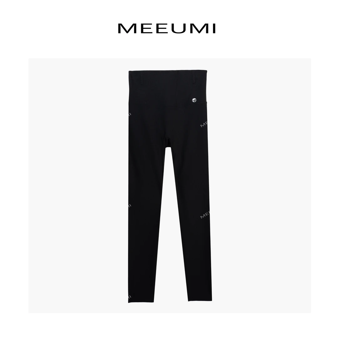 【MEEUMI】百搭瑜伽裤 外穿显瘦 运动休闲 透气速干弹力   AB0841CH
