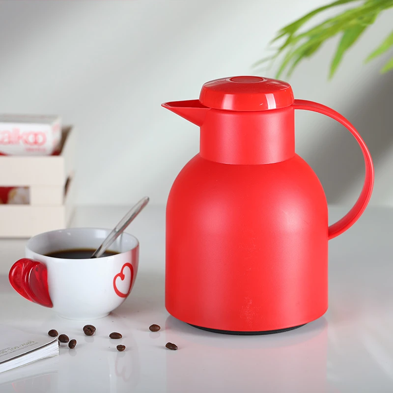 利快Samba桑巴保温壶大容量中国红色家用暖水壶活动专属