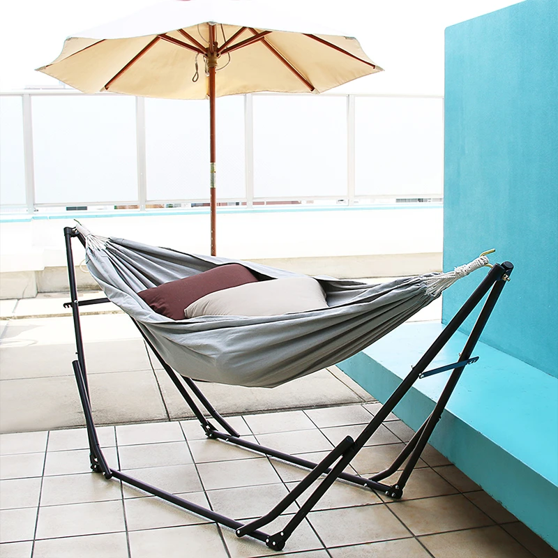 利快吊床可折叠日本进口便携式户外吊床郊游野炊露营秋千三用套装