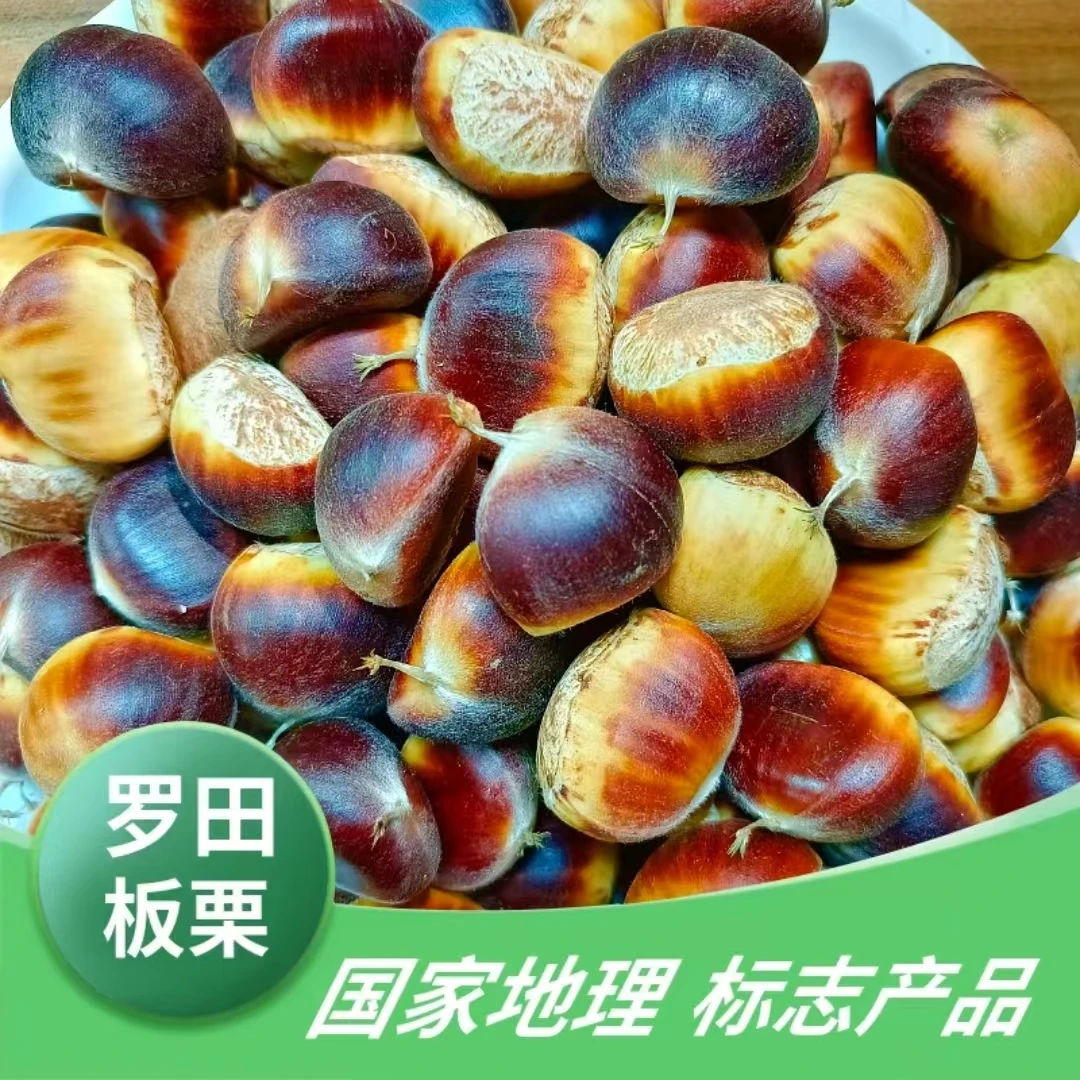 何书记专属罗田板栗花壳红壳板栗当季新鲜时令蔬菜栗子粉糯香甜