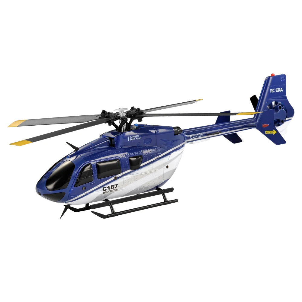 EC135像真直升机C187四通道遥控定高航模武装直升机单桨迷你飞机