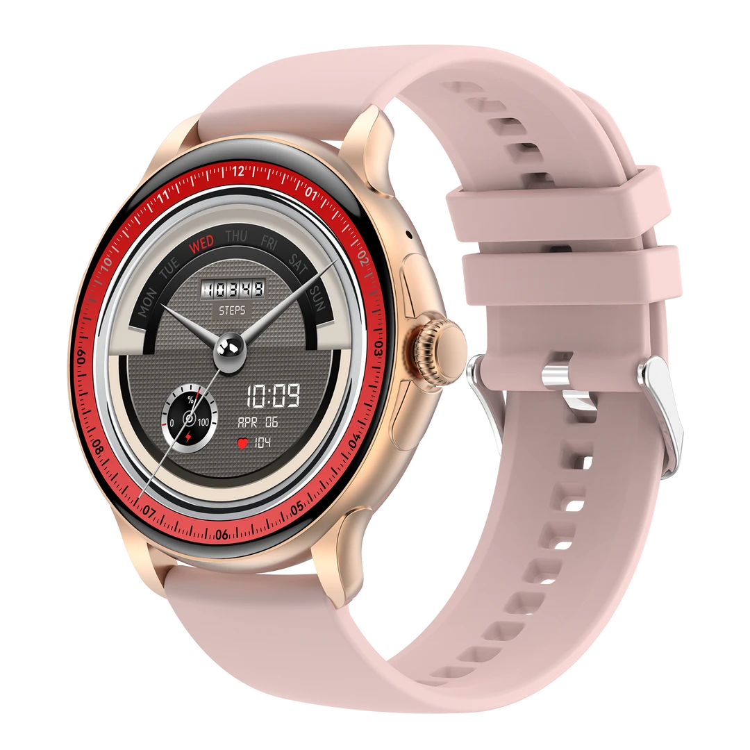 HK49英文版潮流多功能运动监测白色智能手表轻奢时尚运动版成人