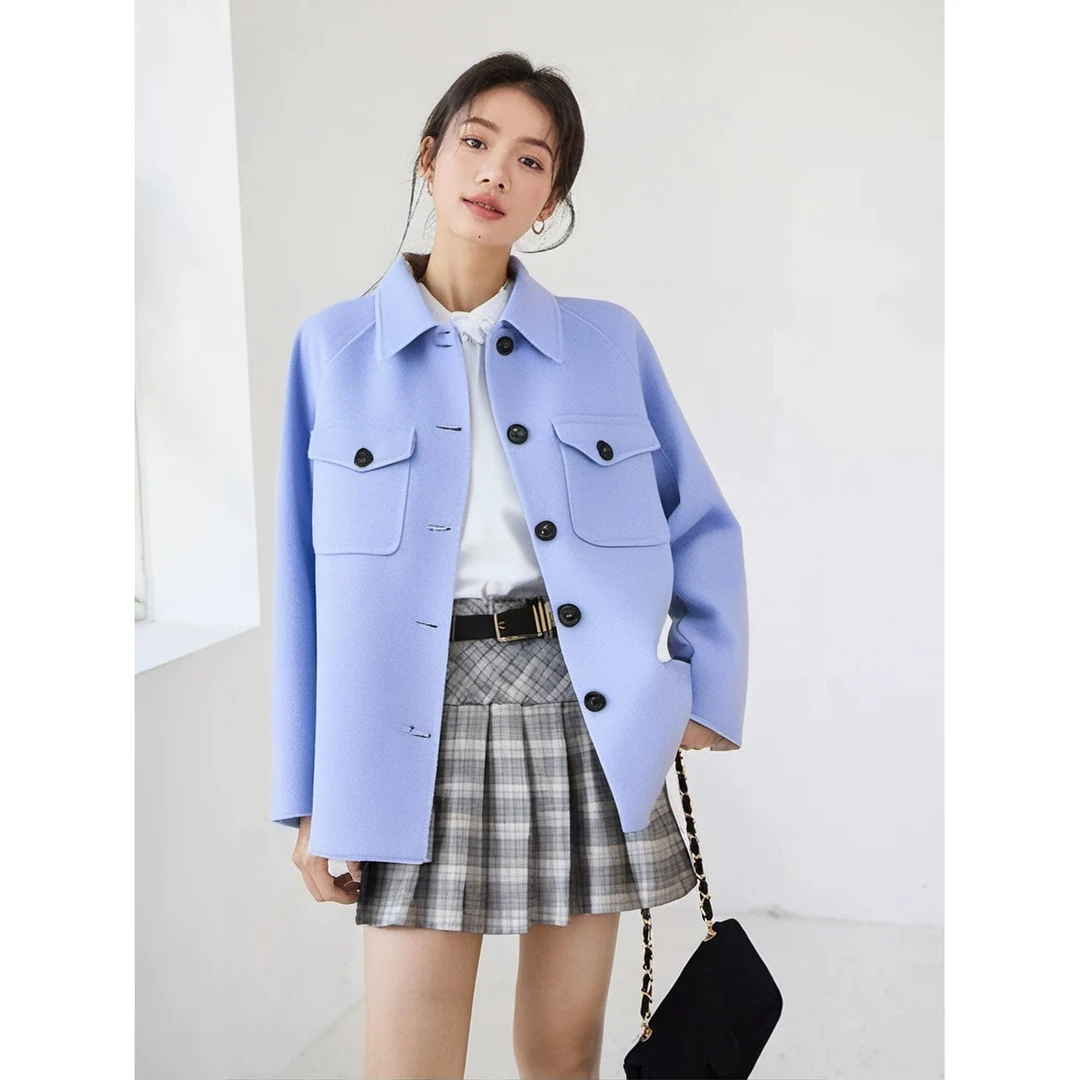 JUCY JUDY时尚短款单排扣外套 JJ367-JUCA722CLC