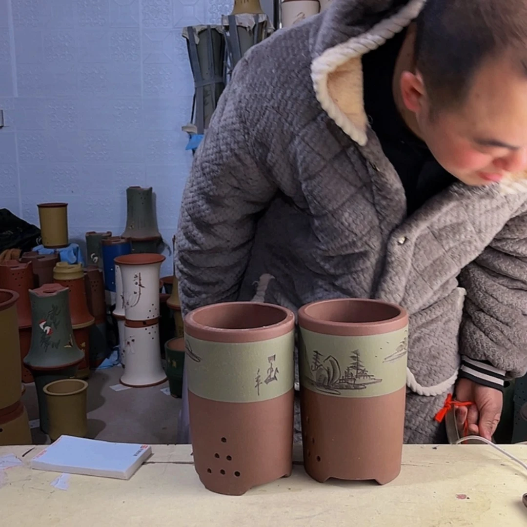 【闪购商品】紫砂花盆