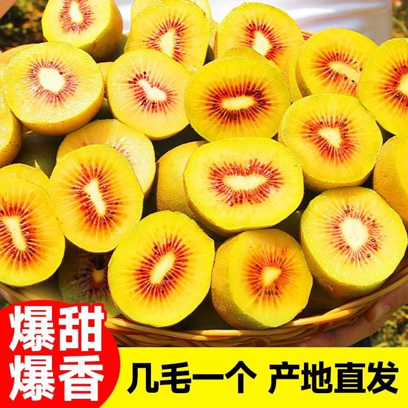四川蒲江红心猕猴桃新鲜奇异果大果整箱水果狝猴桃时令孕妇弥猴桃