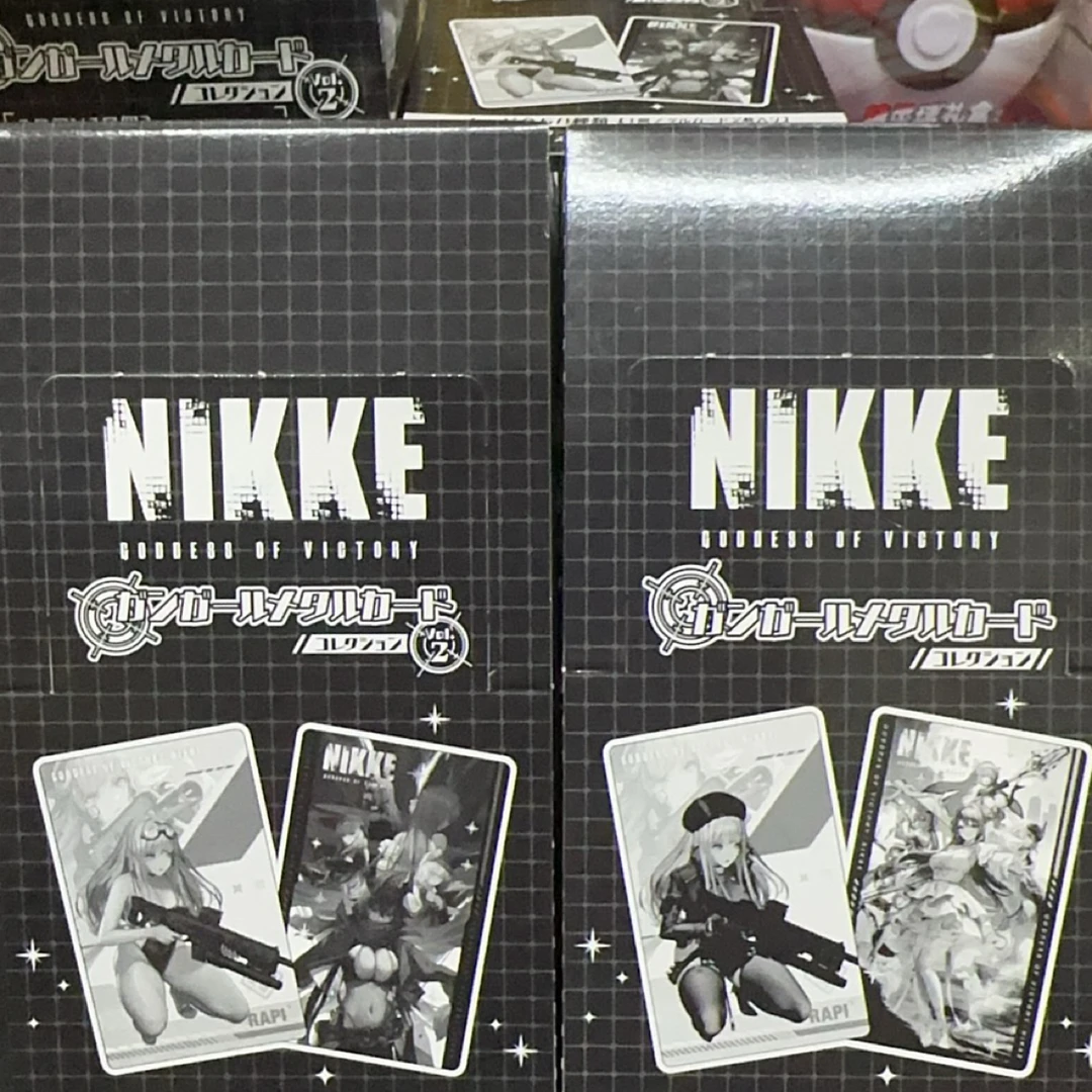 【拆盒】nikke胜利女神收藏卡日谷原盒