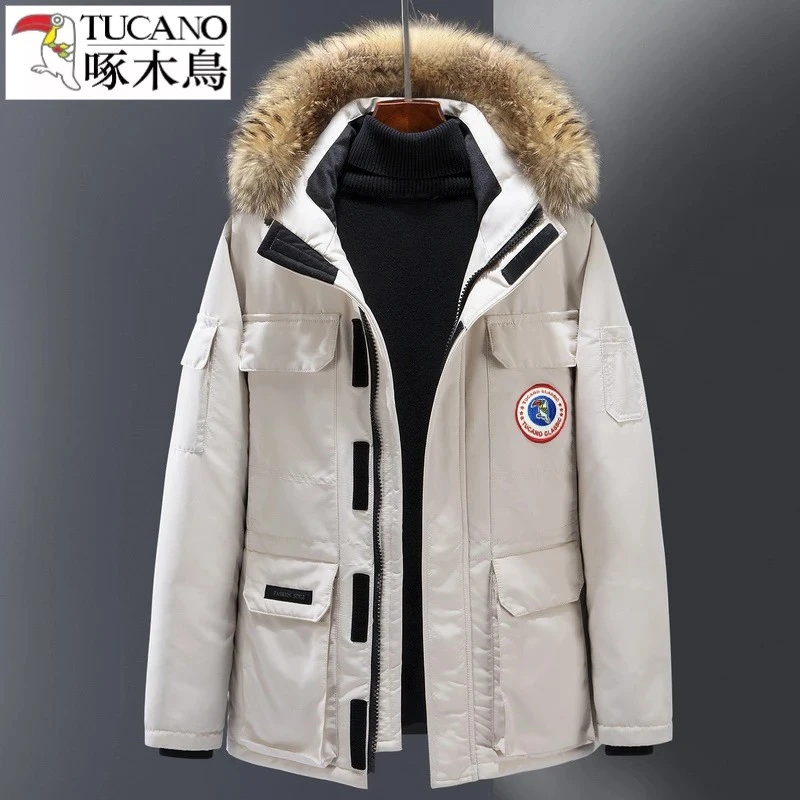 TUCANO/啄木鳥情侣款户外大码工装外套冲锋衣潮流防寒保暖休闲