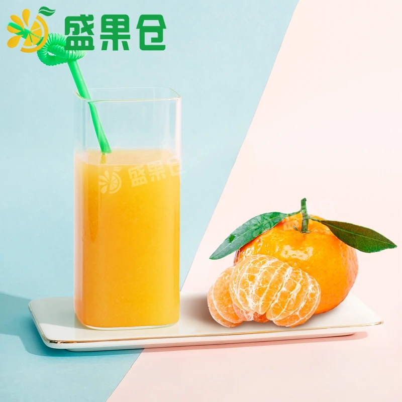【果汁】纯鲜榨橙汁350ml1杯
