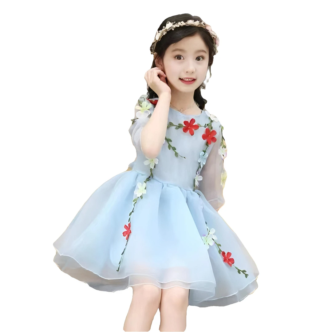 女童裙子断码《按开播按编号拍》喜庆拜年服公主女孩父亲节儿童节