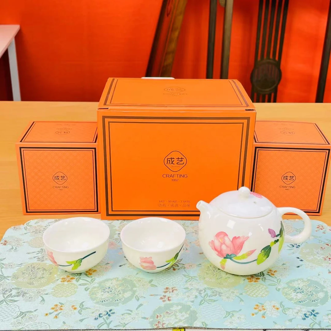 西施陶瓷家用手绘茶壶一壶茶具一整套手工创意可爱轻奢陶瓷茶壶
