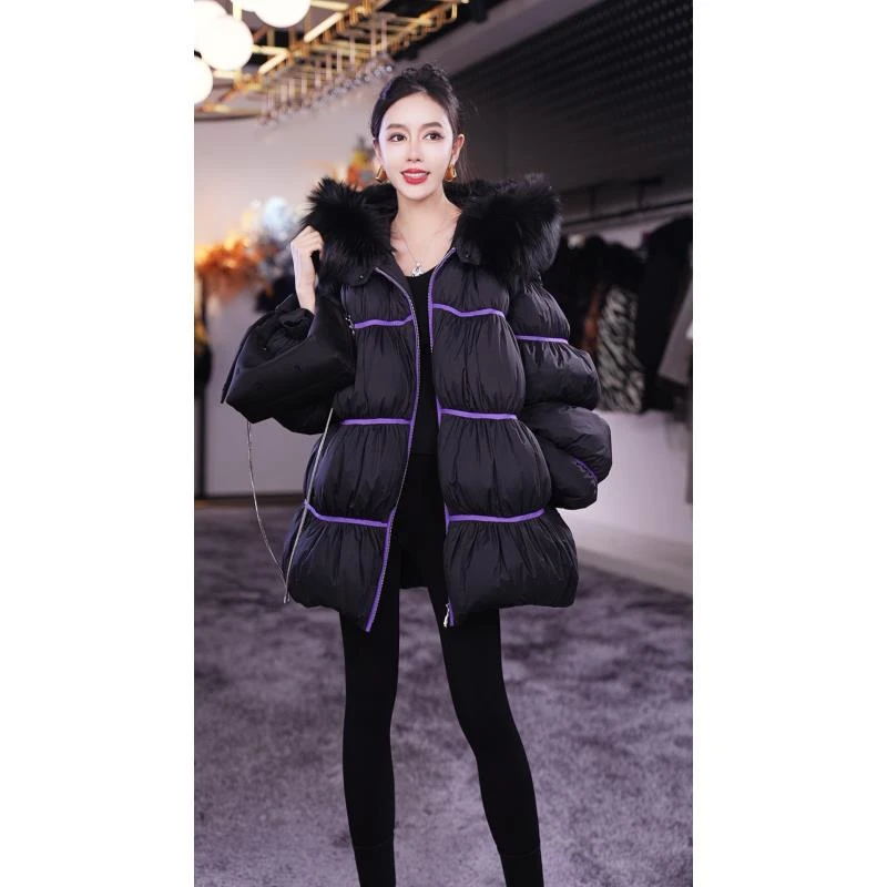 【Yongjia 】 设计师新款鹅绒服配狐狸毛领外套69118-THJ