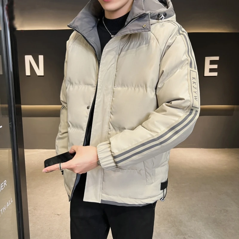 秋冬季运动外套男款棉衣加厚冬季新款棉服防寒夹克防风保暖上衣潮