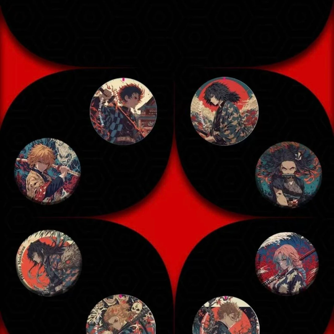 鬼灭之刃-随机吧唧一个