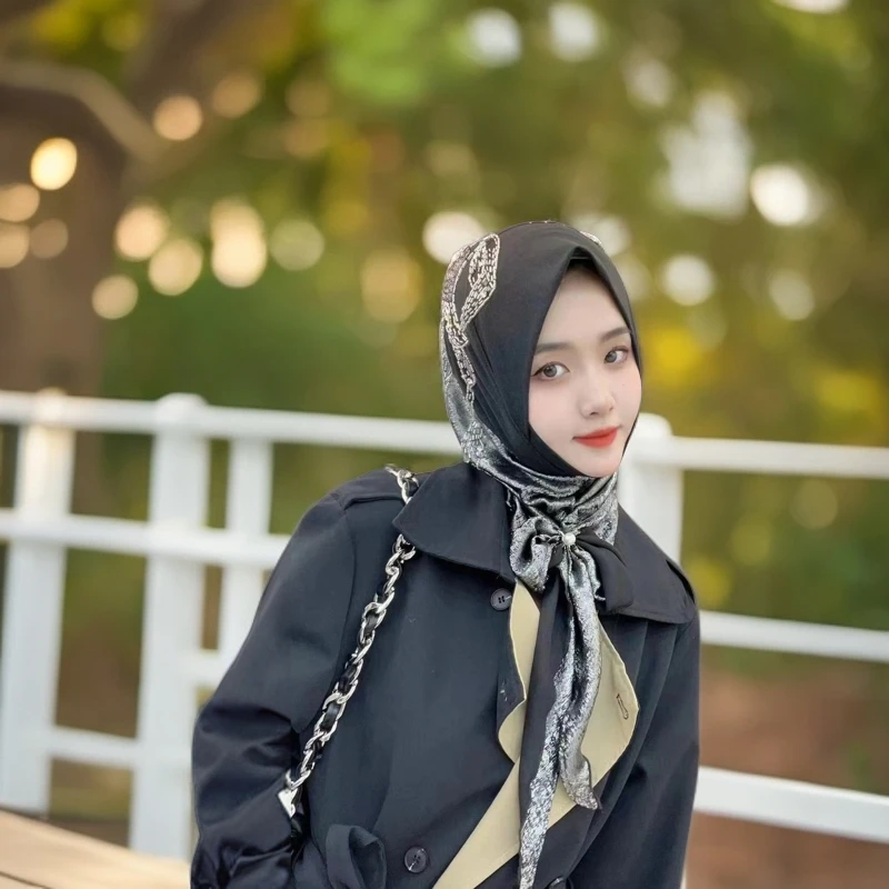 【迪拉拉】时尚气质百搭头巾方便盖头