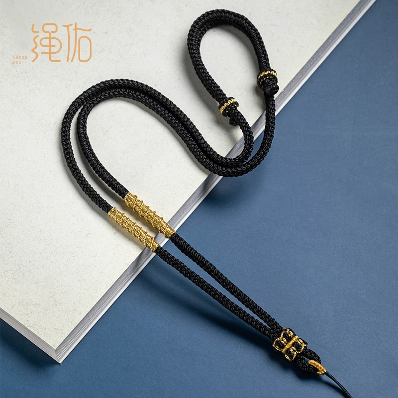 非金属布艺吊坠 纯手工编织 吊坠挂绳 项链绳 吊坠绳 高货绳