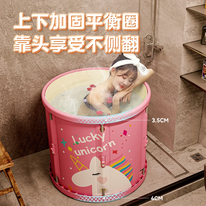 泡澡桶成人折叠浴桶婴儿家用加厚双人沐浴桶专用坐浴盆宝宝洗澡桶