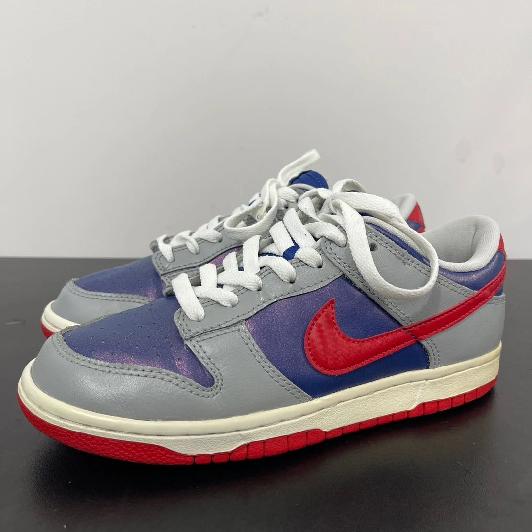 38码/Nike Dunk灰蓝红板鞋/9新/无原盒/公价989