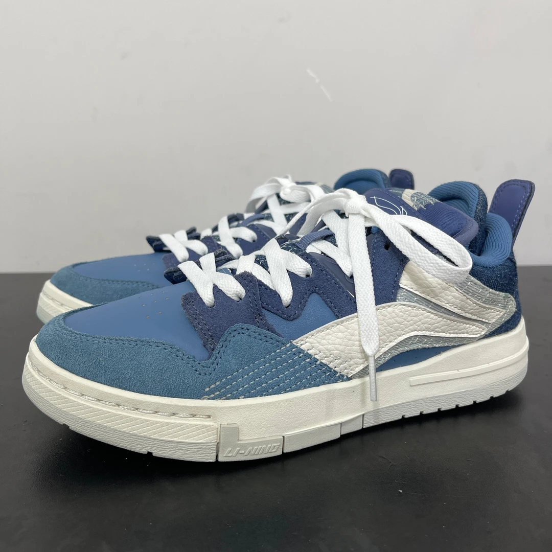 贰/39码/李宁 惟吾Pro蓝板鞋/95新/无原盒/公价459