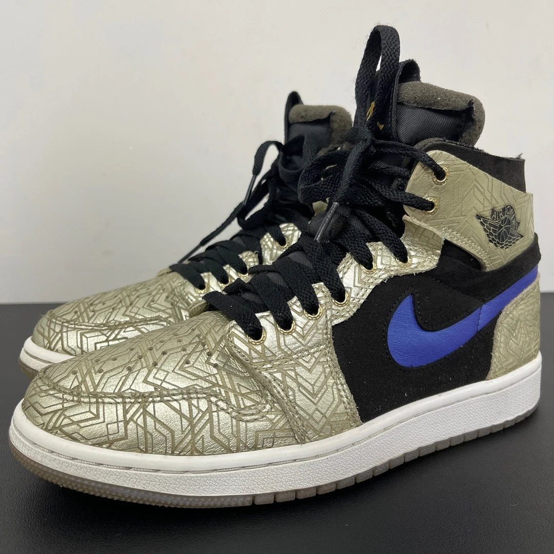 叁/二手/41码/Jordan AJ1黑金中古球鞋/95新/原盒/公价1306