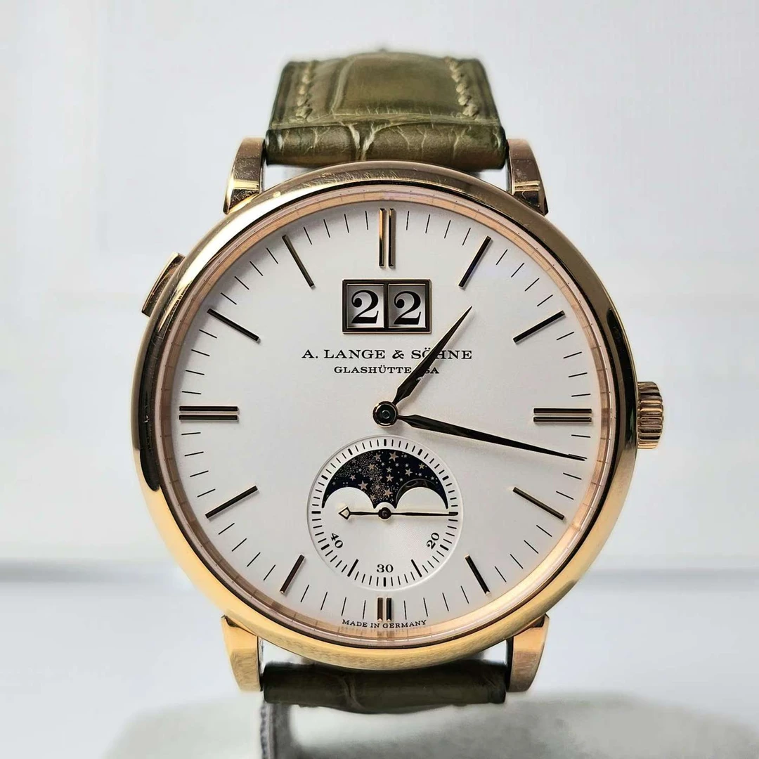 99新 A. Lange & Sohne/朗格 萨克森/表径40mm/玫瑰金/公价307000