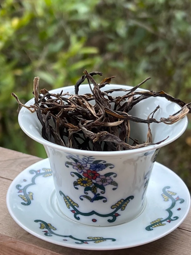 2019年头春不苦的老曼峨甜茶古树200克/饼