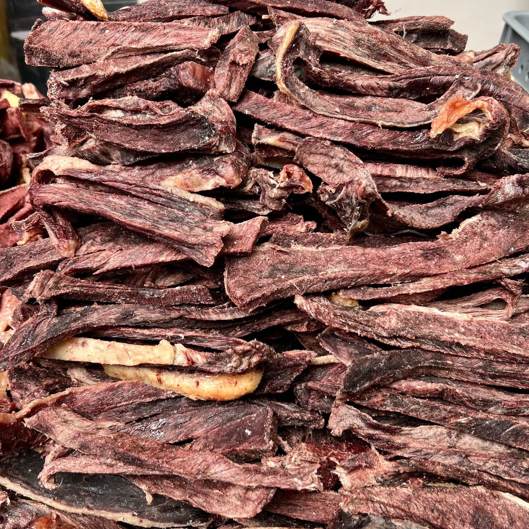 【黑肉原味有嚼劲】西藏牛肉干2024年当雄藏式风干生牛肉