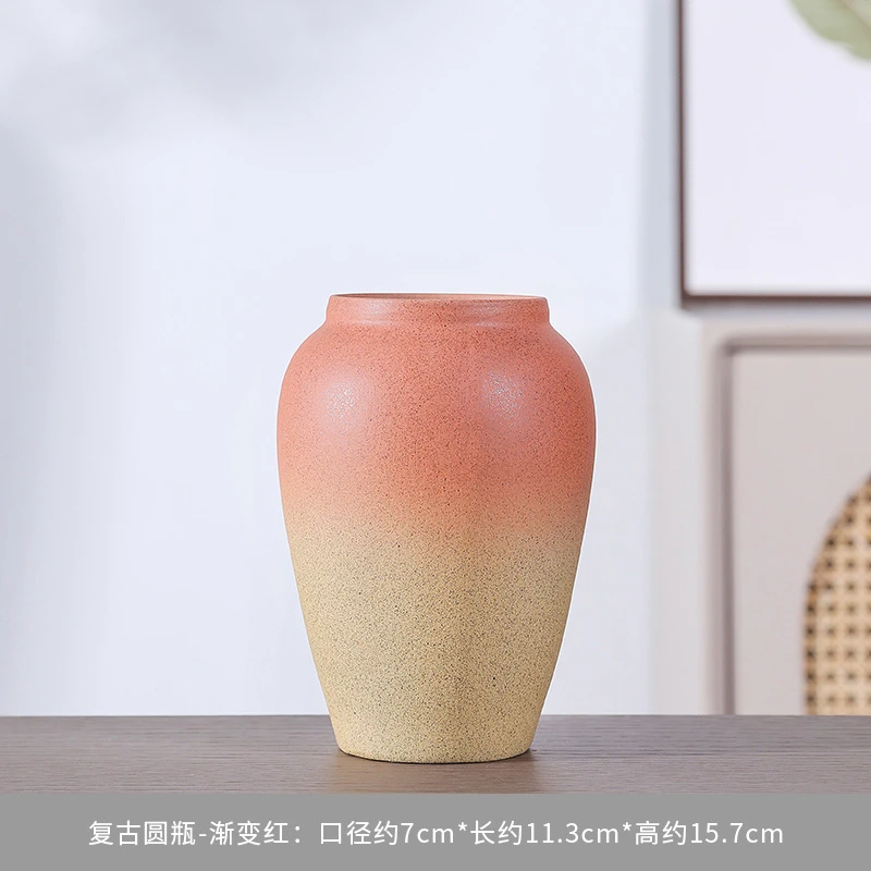 xp【代拍链接】红牌子 干花现代简约创意复古水培鲜花花器