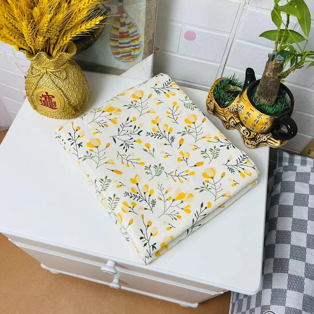 三枚缎卡【床单单件】<小枇杷-白>2X2.4m<±5cm>亲肤 舒适透气印花