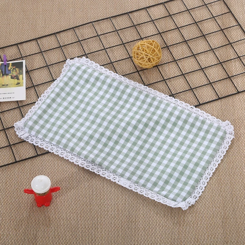 微瑕疵 老粗布【儿童枕套】25X45cm<±3cm>透气婴单人吸汗幼儿园