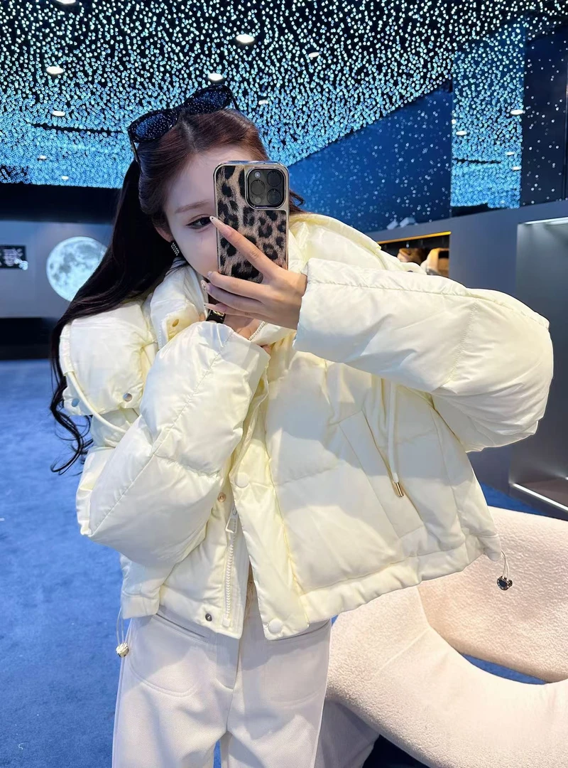 【慧慧】时尚高级气质百搭个性穿搭款羽绒服 JHYRSJ2336