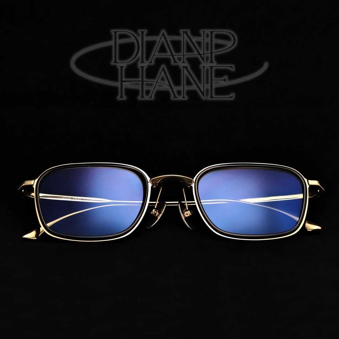 教父-纯钛大脸高度数商务全框眼镜男近视小方框  1