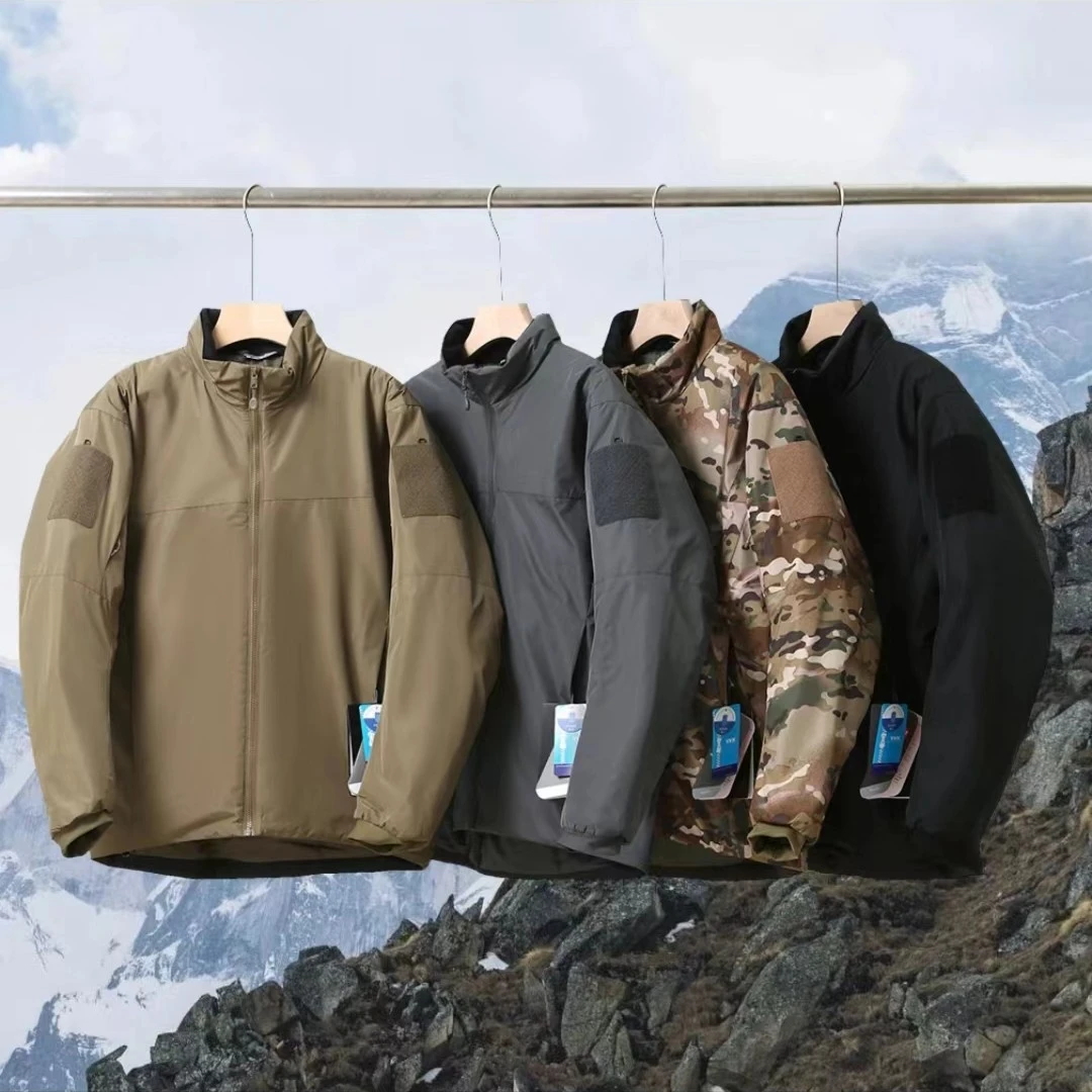 XX茑户外防风防水休闲保暖迷彩棉衣男士立领军版夹克