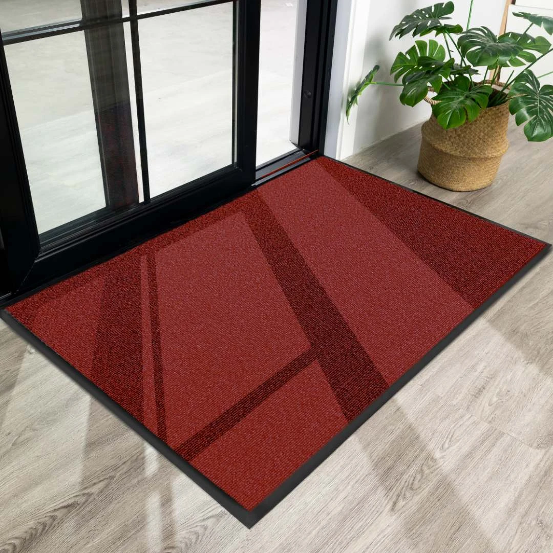 御美酒店门口刮泥蹭土地垫商场大门口迎宾地毯硬丝免洗裁剪除尘