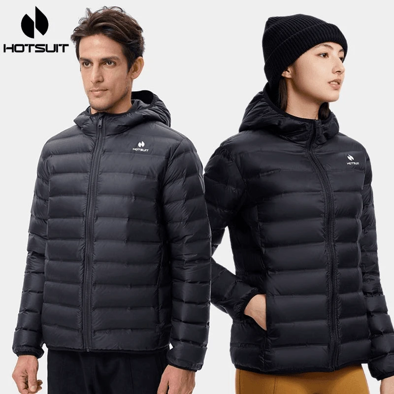 HOTSUIT后秀羽绒服男女款冬季新款保暖外套情侣户外轻薄运动山系