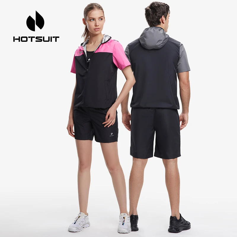 【体重管理年】HOTSUIT后秀健身专业暴汗服男女发汗套装情侣健身服