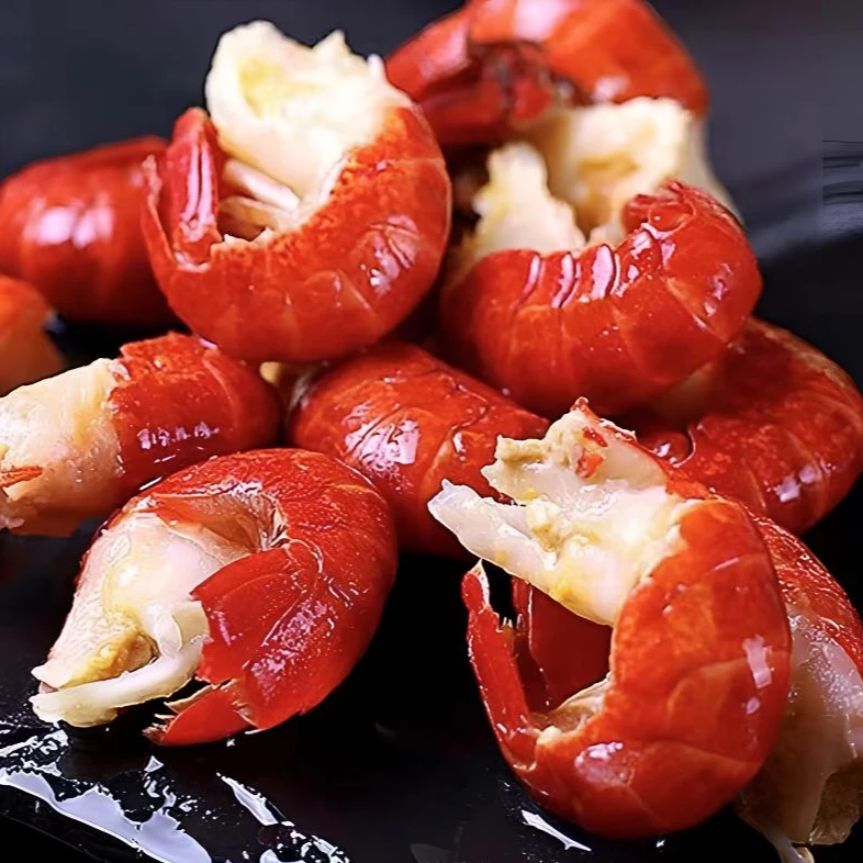 头茬福利新鲜龙虾尾7包7斤+5包调料 顺丰冷链包邮次日发货