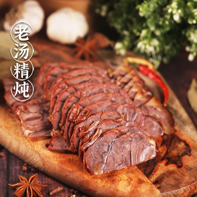 老汤酱货卤味罗汉肚酱猪肘猪头肉猪耳朵老火腿传统工艺速食酱卤