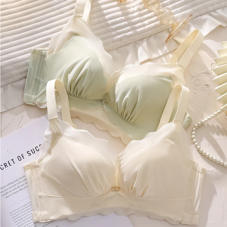 内衣胸显小大码内衣防下垂大胸显小全罩杯聚拢女士加厚调整型文胸